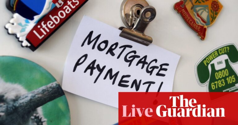UK mortgage default rates rise; GSK’s shares surge after $2.2bn Zantac settlement; Unilever finally quits Russia – business live | Business
