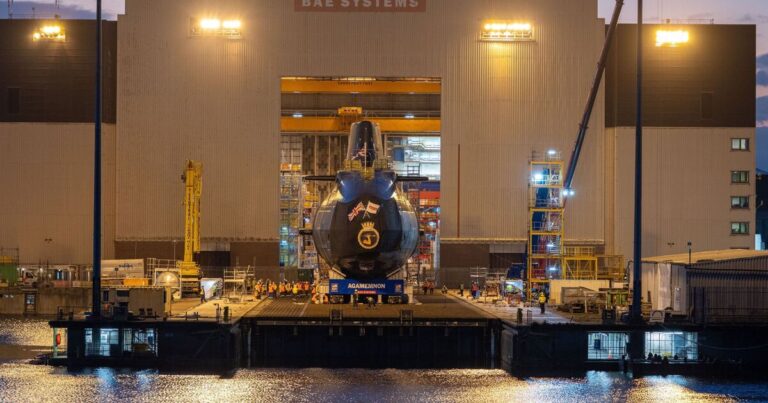 Royal Navy launches incredible new £1.6bn nuclear submarine | UK | News