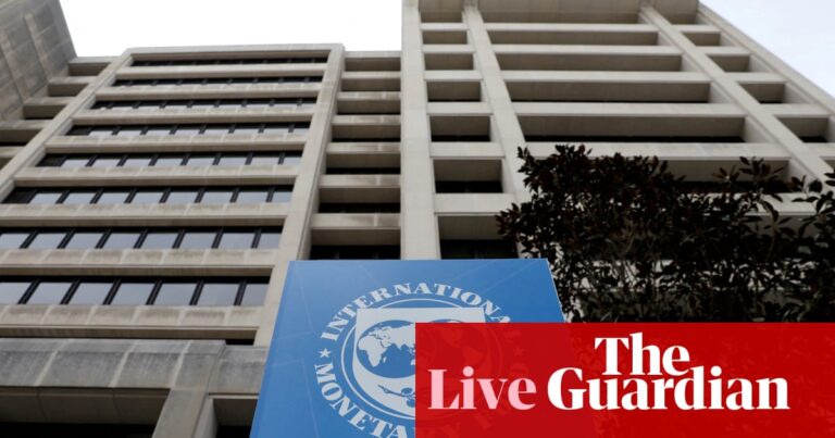 Global public debt to hit $100tn this year, says IMF; oil price slumps – business live | Business