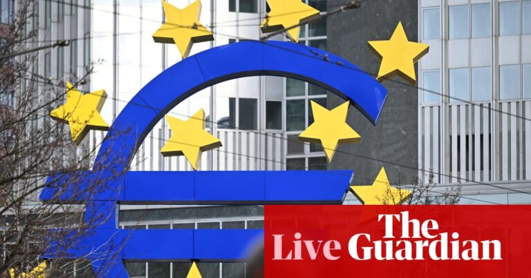 Eurozone interest rates could be cut today after inflation falls faster than expected – business live | Business