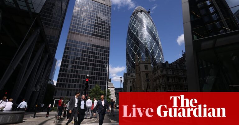 Bank of England’s chief economist urges caution over interest rate cuts – business live | Business