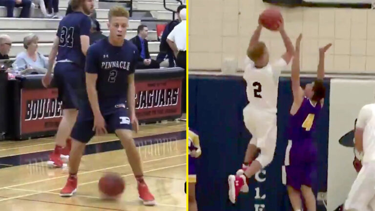 Spencer Rattler high school highlights show Saints quarterback could have had NBA career