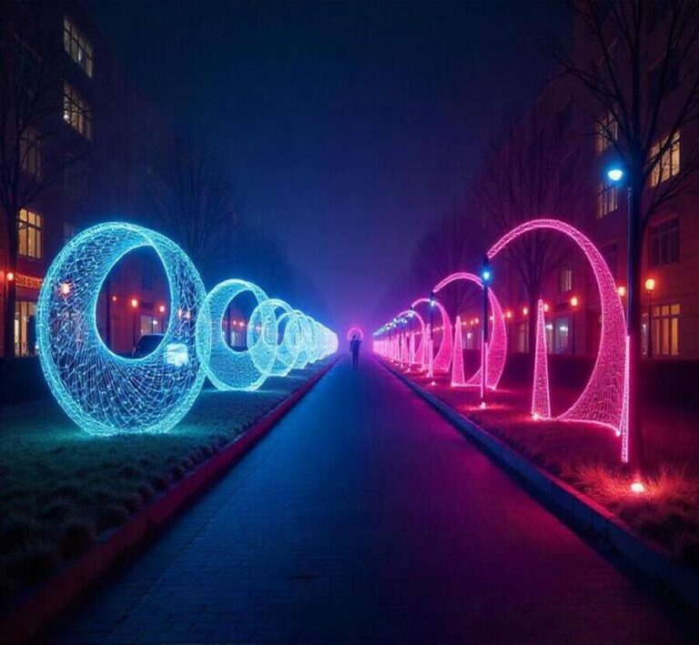 Beijing Chaoyang Light Festival Launches a Dazzling Display of Colors and Culture in Beijing China