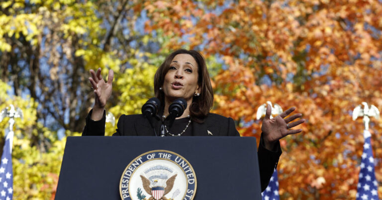 Harris asks if Trump is “fit to do the job,” highlighting questions about his health