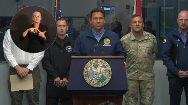 DeSantis Holds News Conference on Hurricane Milton Response