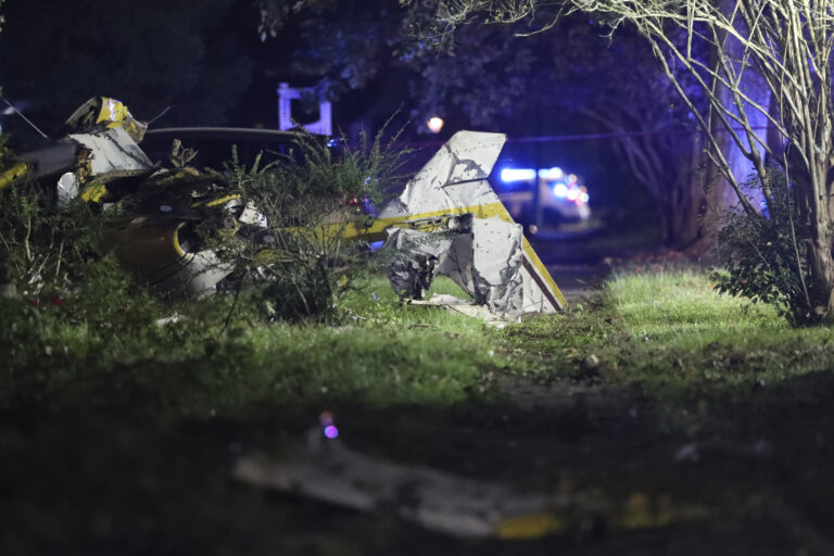 Pilot Killed and Passenger Injured as Small Plane Crashes in Georgia Neighborhood