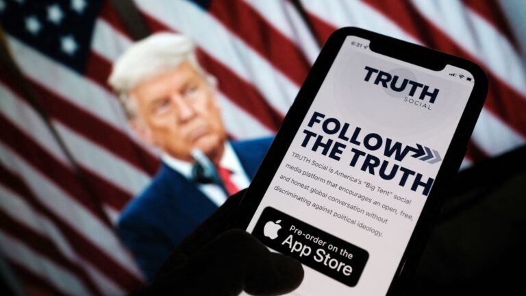 Trump calls for investigation of ‘rumors’ he plans to sell Trump Media stock