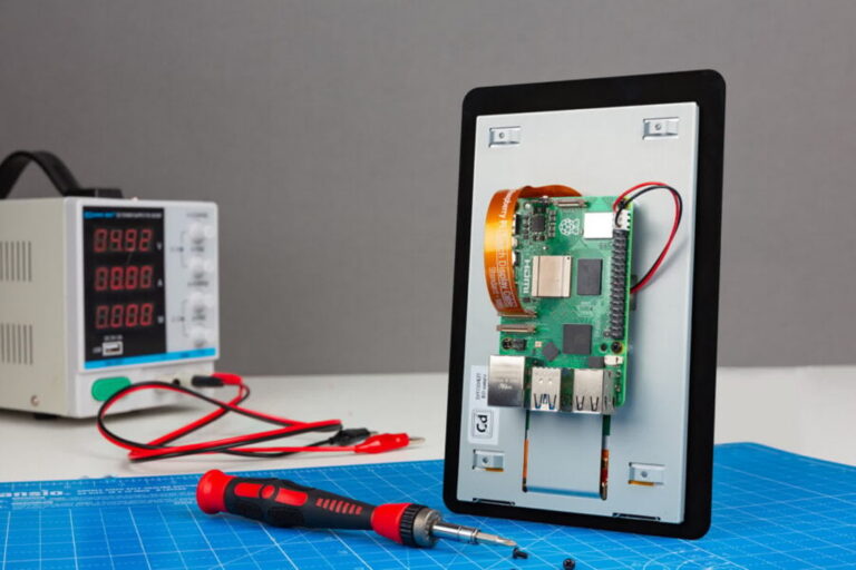Raspberry Pi has a new Touch Display ready for inexpensive interactive projects