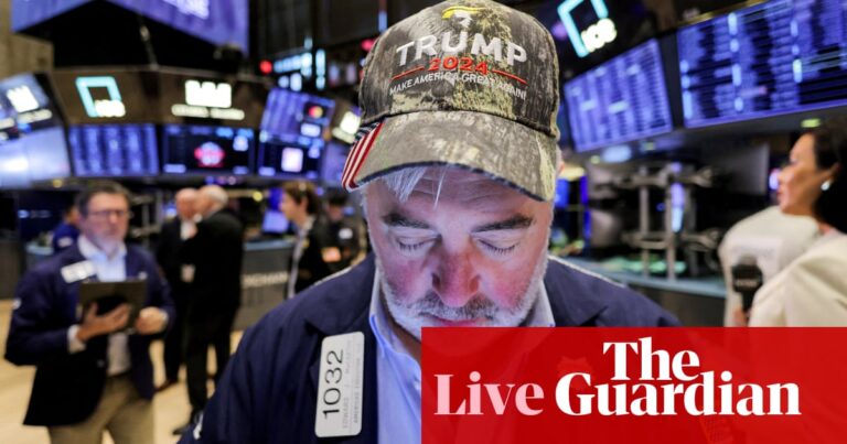 Trump trade war ‘could push eurozone into full-blown recession’; UK and US expected to cut interest rates today – business live | Business