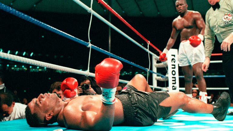 I’ve covered Mike Tyson for 30 years – there were tears when his ‘invincible’ aura was smashed to bits in boxing’s biggest upset