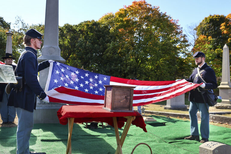Remains of Nearly 30 Civil War Veterans Found in Funeral Home’s Storage Are Laid to Rest