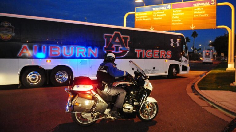 Auburn team plane returns to airport when altercation in air forces change to travel plan for game at Houston