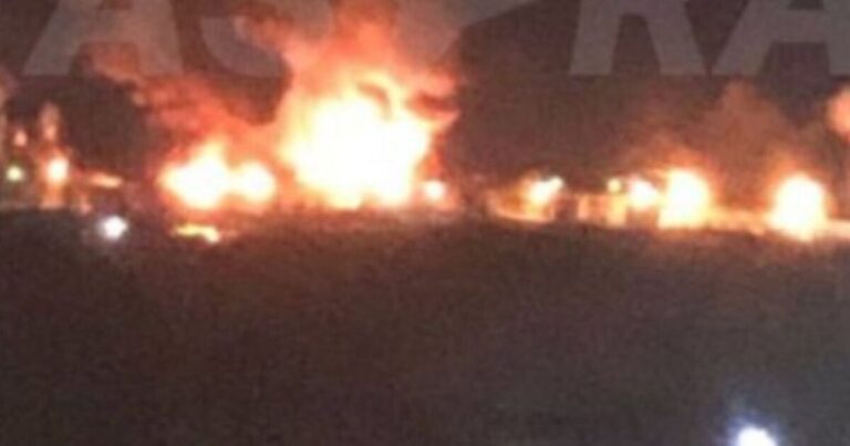 Russia burning after ‘Ukraine launches huge missile attack’ | World | News