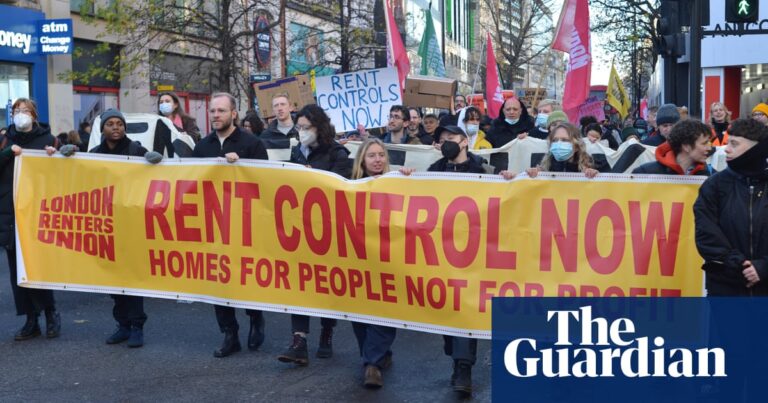 Hundreds gather in London to protest against capital’s ‘soaring’ rents | Renting property