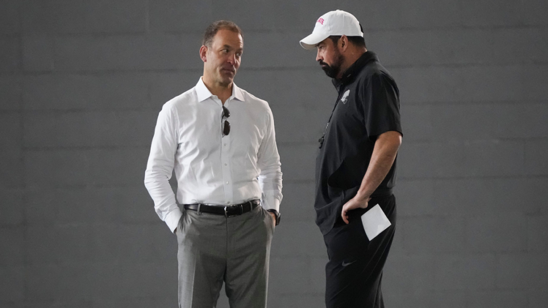 Ohio State AD focuses on big picture as Ryan Day preps for critical playoff run amid rampant criticism