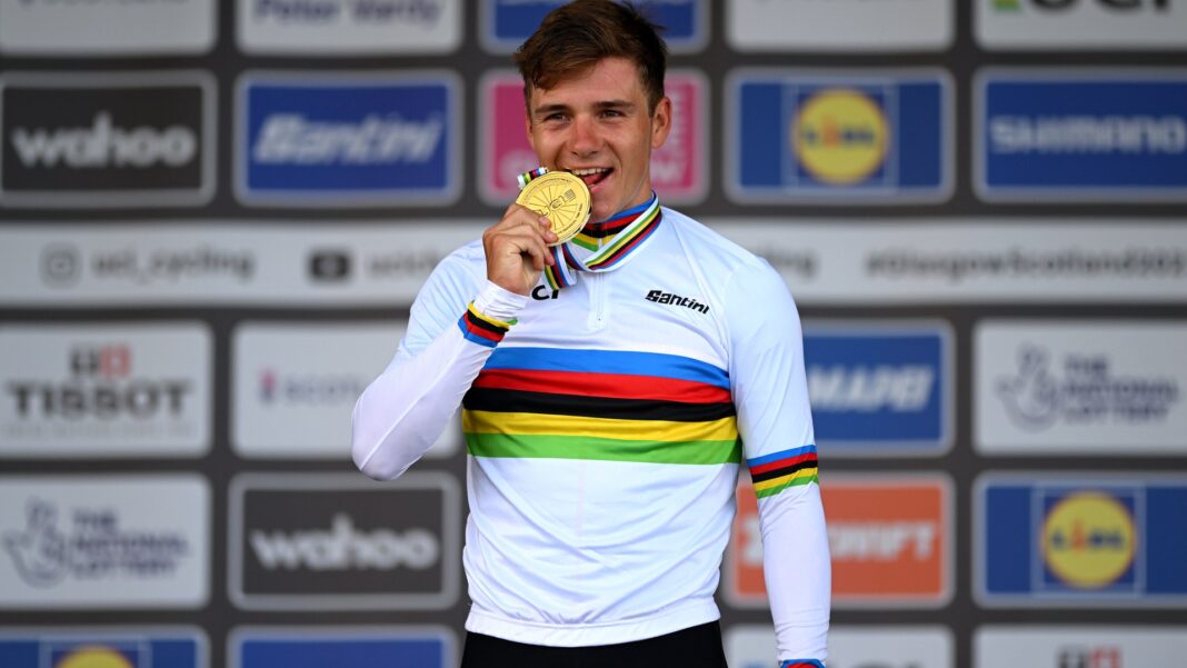 Double Olympic champion hospitalised and bike split in half from collision with postal worker