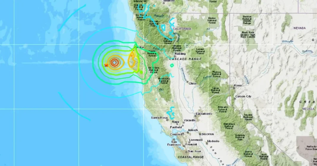 7.0-Magnitude Earthquake Strikes Off Coast of Northern California; Tsunami Warning Issued