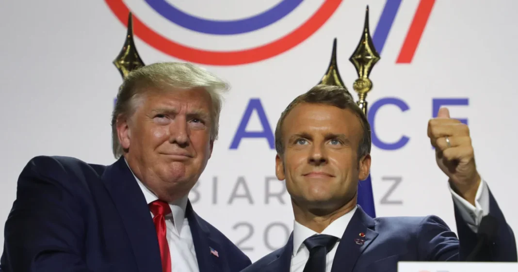 Macron Meets Trump and Zelenskyy