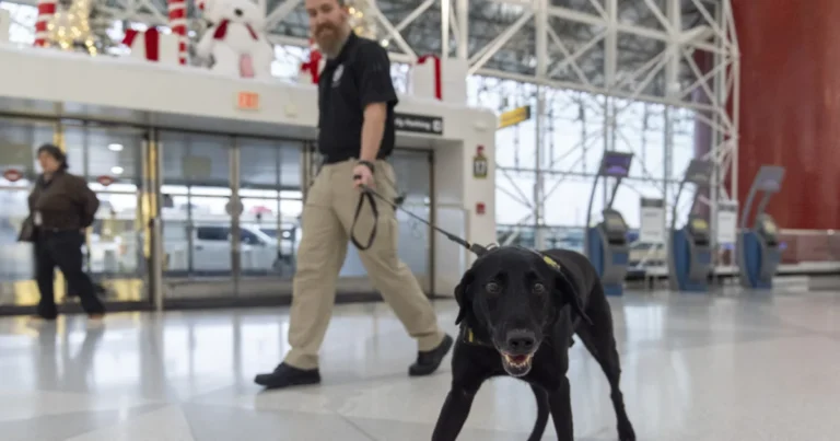 Argo the Dog, a TSA Calendar Star, Protects Air Travelers by Sniffing out Explosives