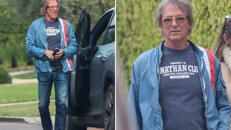 Hollywood actor is unrecognisable on rare public outing 37 years after smash hit Christmas movie