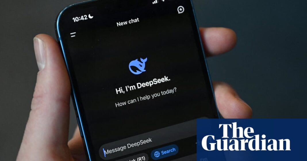 ‘Sputnik moment’: $1tn wiped off US stocks after Chinese firm unveils AI chatbot | DeepSeek