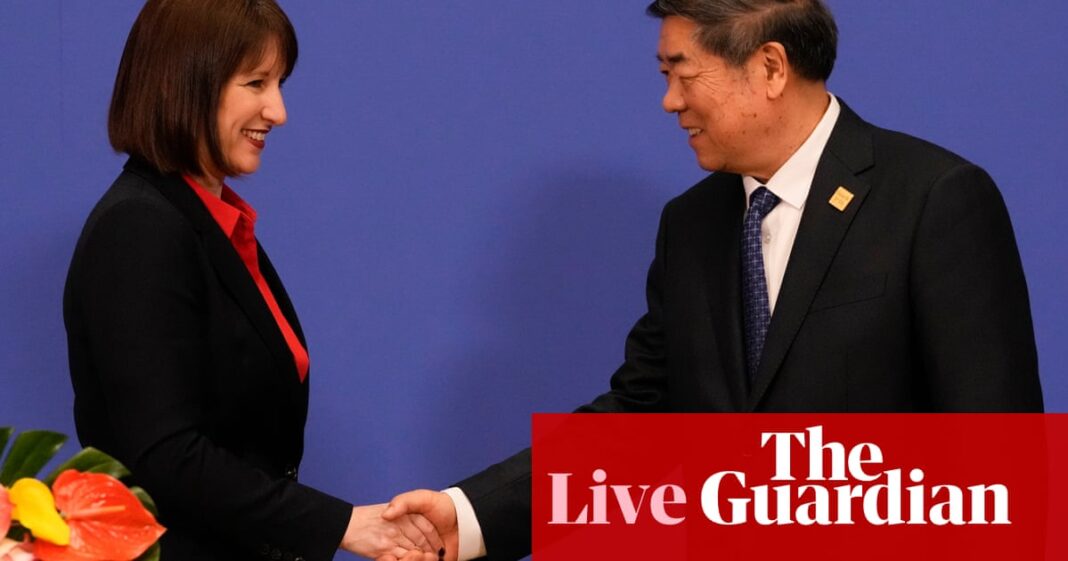 Pound slides to fresh 14-year low as UK borrowing costs edge higher – business live | Business