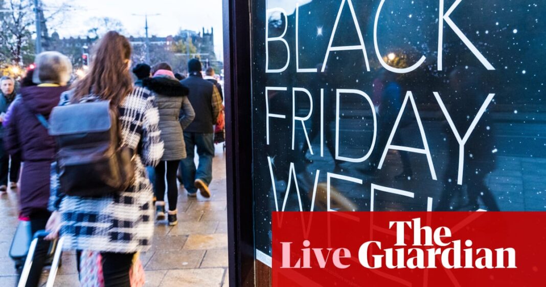 UK economy returned to growth in November, driven by services – business live | Business