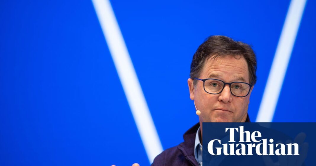 Nick Clegg has sold almost $19m in Meta shares since joining Facebook in 2018 | Meta
