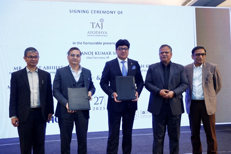 Indian Hotels Company To Open Taj Ayodhya, A Luxury Hotel Featuring 29 Villas Designed By Tarun Tahiliani, Two Specialty Restaurants, And A 34,000 Sq. Ft. Event Space Near Ram Mandir
