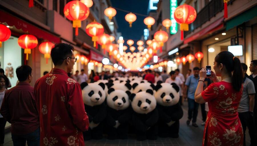 Bangkok’s EM District Unveils Mesmerizing Chinese New Year Festivities with Panda Wonderland