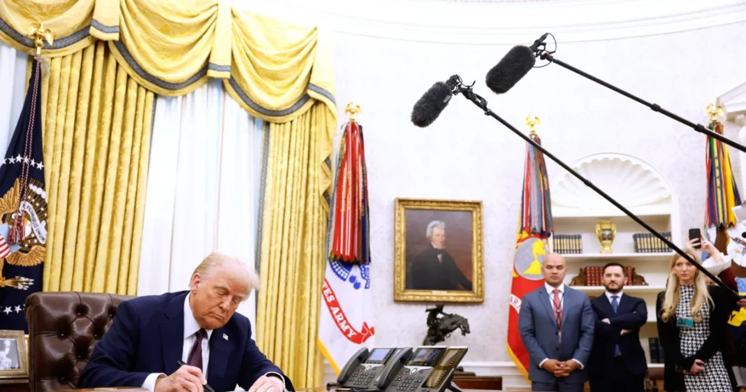 Trump’s Major Actions in His First Week Back in Office