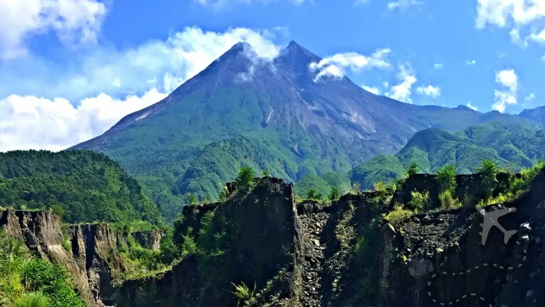 Mount Merapi is Central Java’s most active and deadly volcano