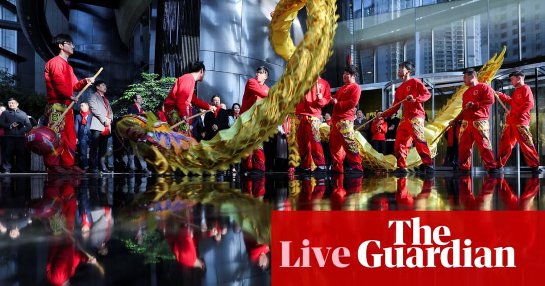 UK new car sales fall again; yuan slips amid US-China trade tensions – business live | Business