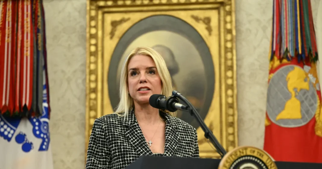 Attorney General Bondi Holds Press Conference