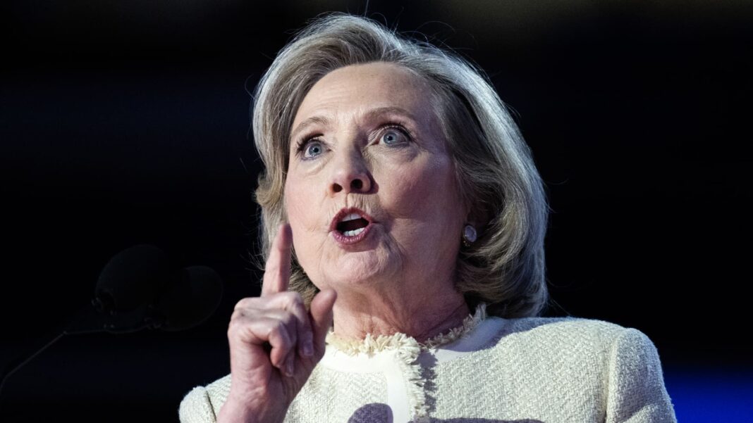 Hillary Clinton blasts Trump, officials over Signal text leak