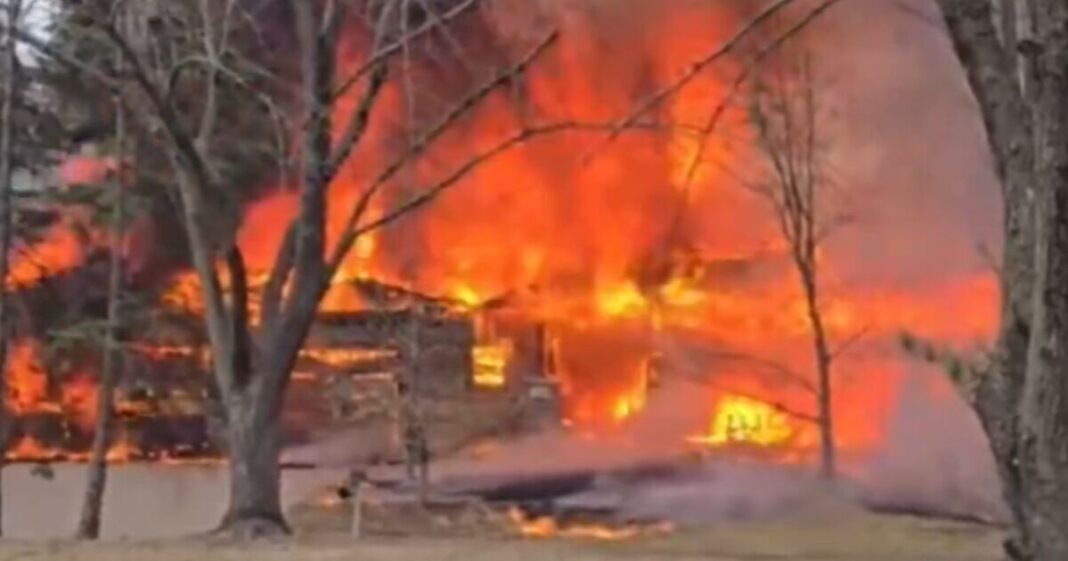 Fireball as plane crashes into family home | World | News