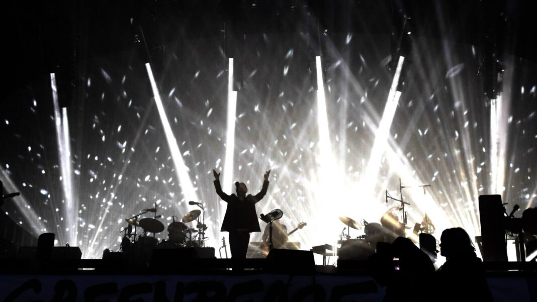 Glastonbury fans convinced huge rock band are being lined up for secret set after spotting clue