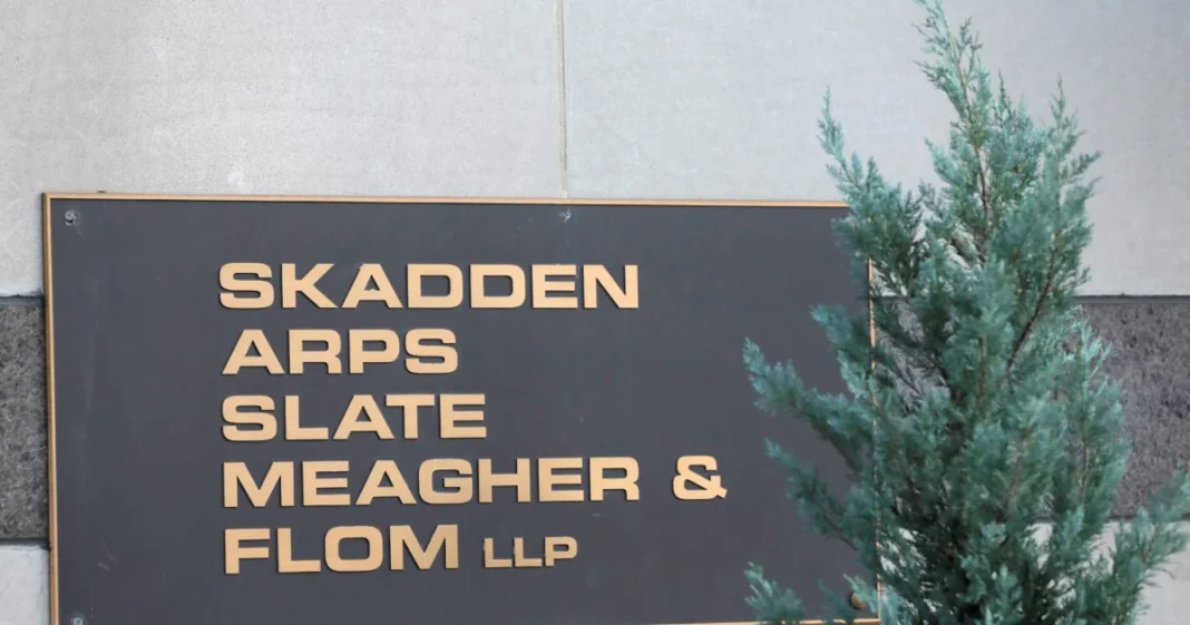 Trump Inks $100 Million Deal With Skadden Law Firm
