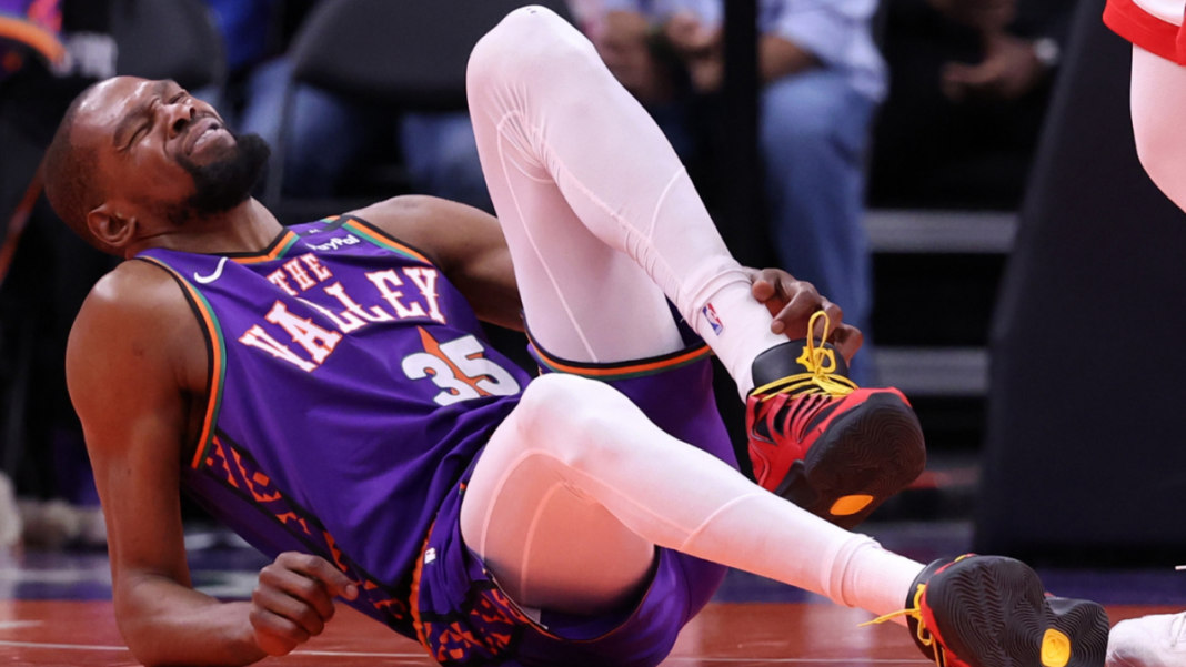 Kevin Durant injury: Suns star to get MRI on sprained ankle as team’s Play-In chances continue to dwindle