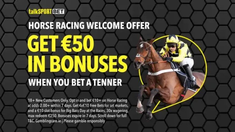 Galway Festival horse racing offer: Bet €10 get €50 on talkSPORT BET Ireland