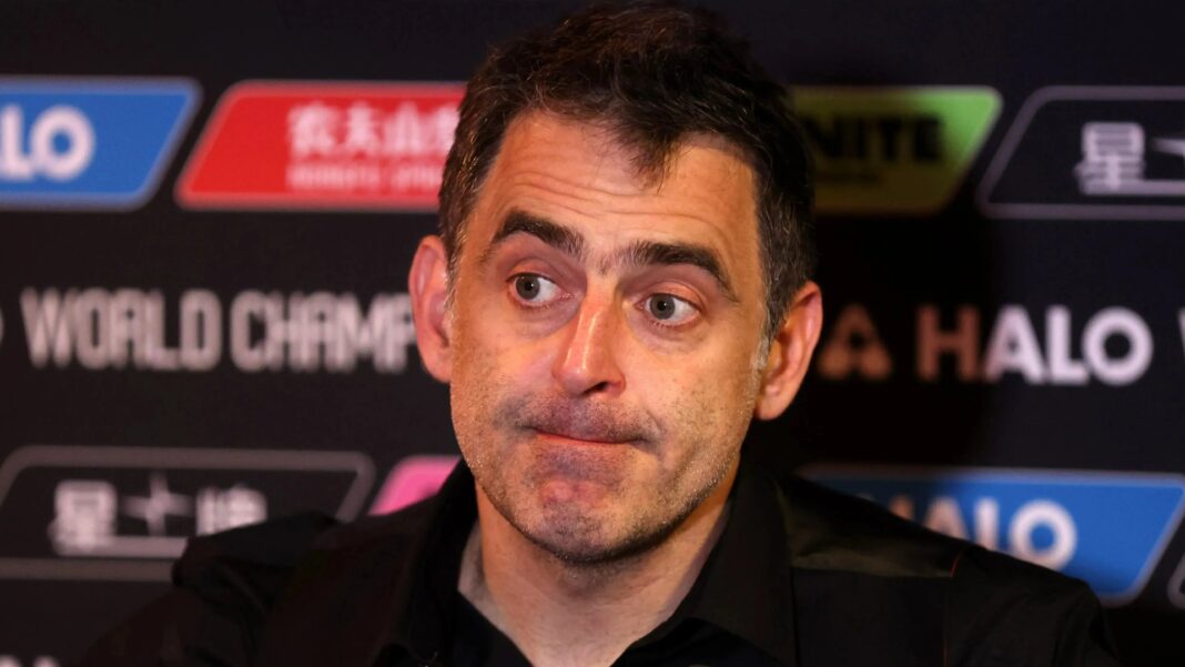 ‘It’s hell’ – Ronnie O’Sullivan makes startling admission after reaching World Snooker Championship quarter-final