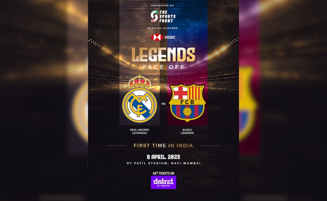 Barcelona And Real Madrid Icons Gather For ‘Legends Faceoff’ In Mumbai