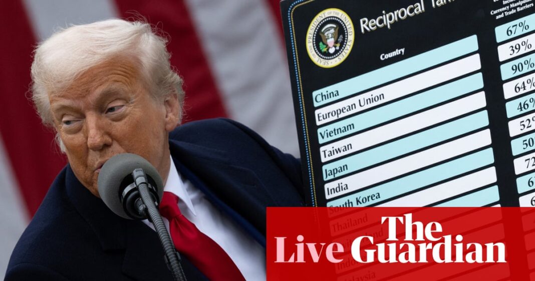 Jaguar Land Rover pauses shipments to US as Trump says impact of tariffs ‘won’t be easy’ – live | Trump tariffs