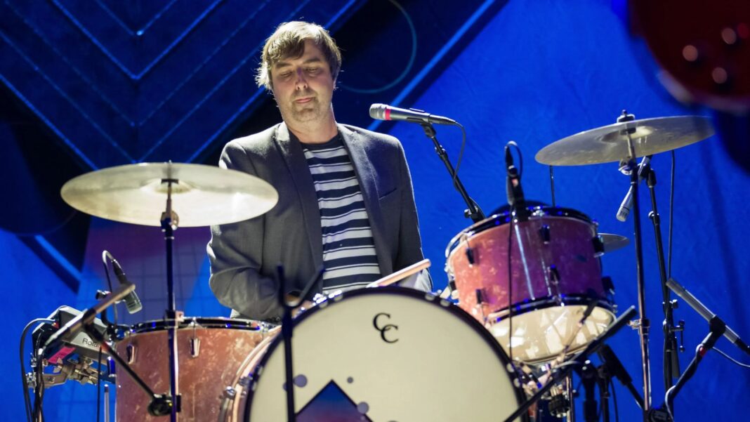 New Pornographers drummer charged over child sex abuse pics ‘after filming boys in Chick-fil-A toilet’ as band speak out