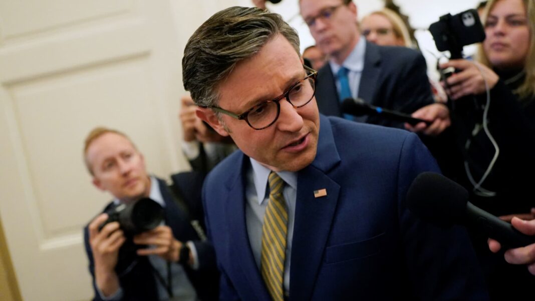 Speaker Johnson dismisses deficit worries as bill heads to Senate