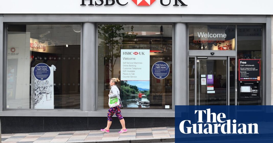 HSBC high street bank staff face bonus cuts over remote working | HSBC