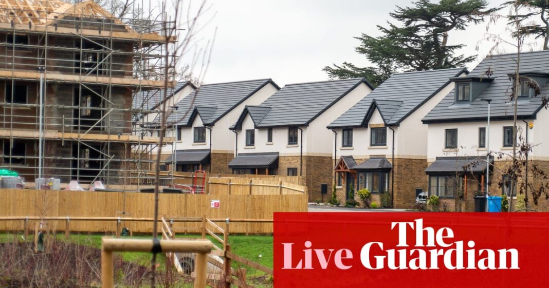 UK and eurozone construction declines slow; European markets fall ahead of Fed rate decision – business live | Business