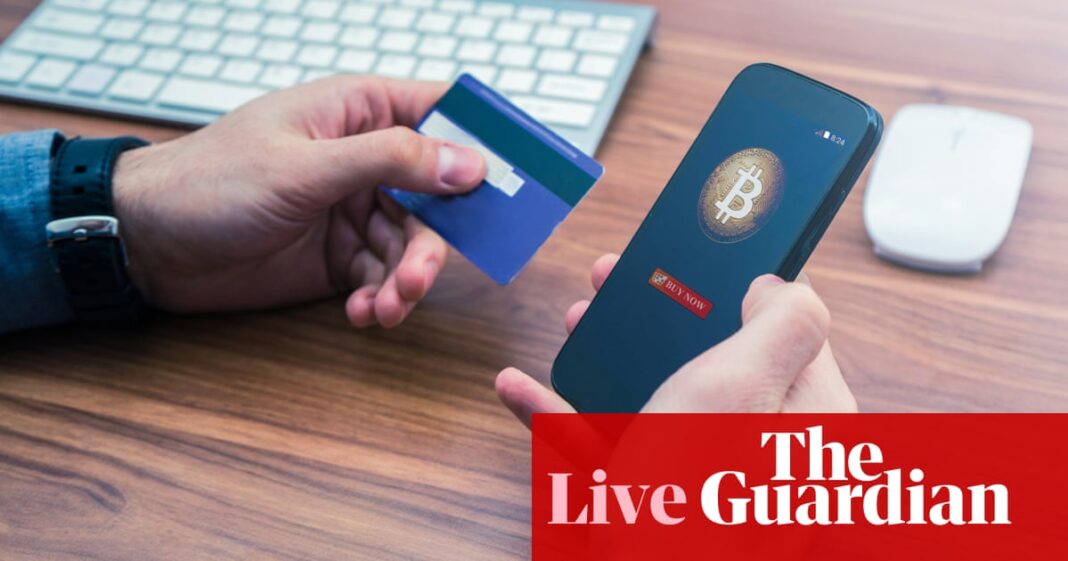 UK to ban buying bitcoin on credit card; stocks rise on hopes of US-China trade talks – business live | Business