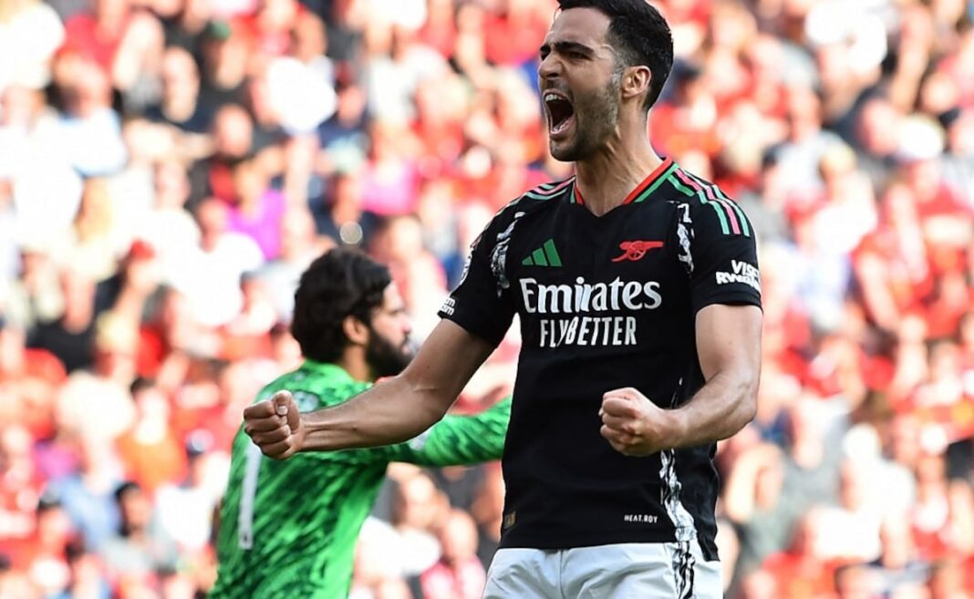 Arsenal Near Champions League Qualification, Draw 2-2 Against Champions Liverpool