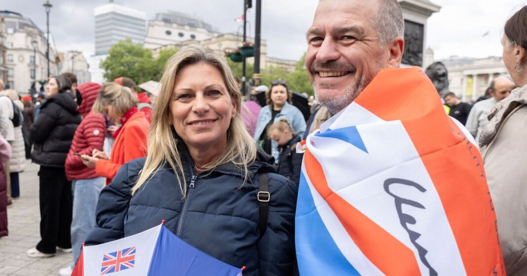 Unions Jacks fly at VE Day parade as Brits declare 'you shouldn't be embarrassed'
